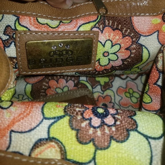 Bridget Shuster Genuine Leather Studded Fringed Multicolor Backpack - Picture 9 of 12